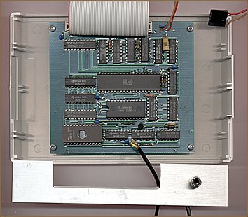 Inside the 80-character card from K & P