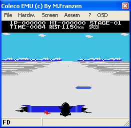 Antarctic Adventure screenshot