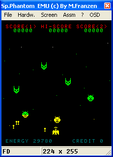 Space Phantoms example