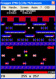Frogger example