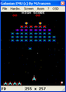 Galaxian example