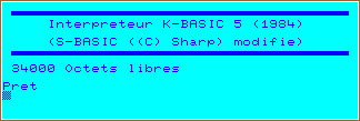 K-Basic started