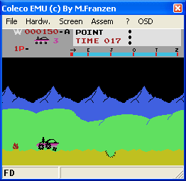 Moon Patrol screenshot