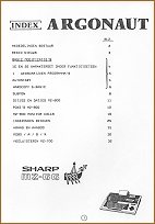 ARGONAUT Vol. 2 No.1 Index ( 34 kb )