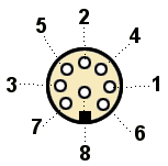 RGB connector ( solderinge side )