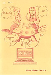 User Notes Vol. 17, June 1985 ( 80 pages )