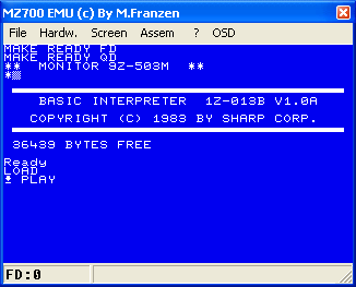 Wait for the prompt to press the Play-button