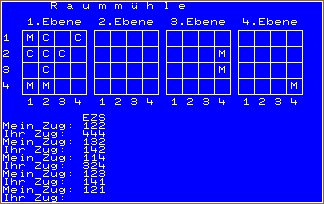 3D MUEHLE screen shot