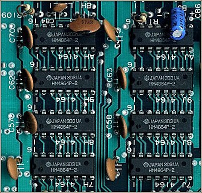 The 64 kb RAM of the MZ-700