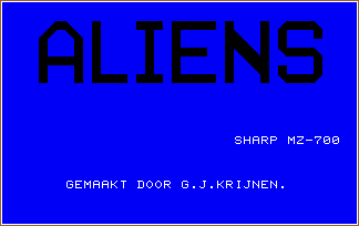ALIENS screen shot