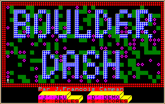 BOULDER DASH screen shot