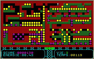 BOULDER DASH screen shot