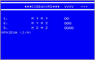 CODEWOORD screen shot