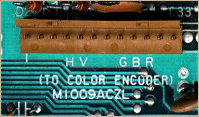 The connector for the MZ-700's RF modulator