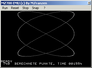 DEMO LISSAJOUS screen shot