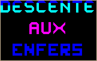 DESCENTE AUX ENFERS screen shot