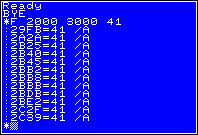 example of the find command output