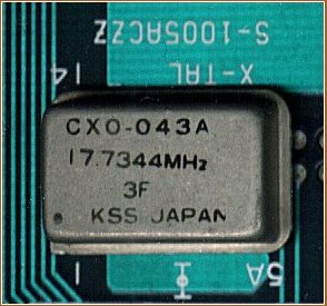 The clock generator of the MZ-700