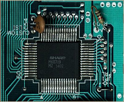 The storage / video controller of the MZ-700