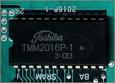 The character RAM of the MZ-700