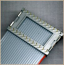 The 24pins DIL connector which replaces the MZ-700's CG-ROM chip