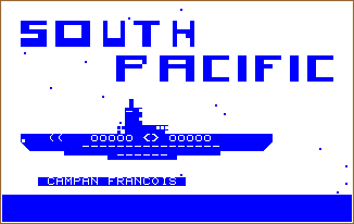 SOUTH PACIFIC screen shot