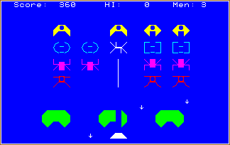 SUPERIOR SPACE INVADER screen shot