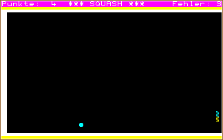 SQUASH 700 screen shot