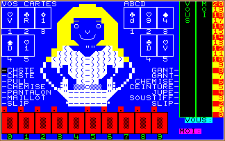 STRIP POKER screen shot