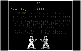 Exploding Fist screen shot