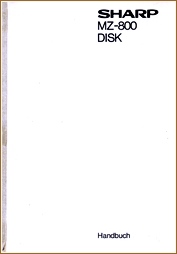 German MZ-5Z009 Disk Basic Manual