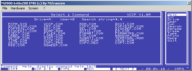 sds 400 for the MZ800