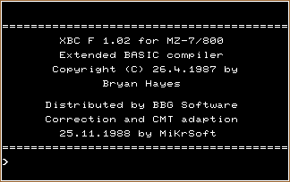 A modified XBC version