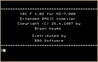 The original XBC version