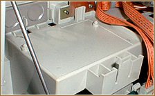 Innerside view behind the Expansion Unit MZ-80AEU