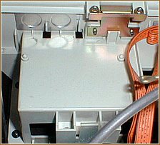 Innerside view behind the Expansion Unit MZ-80AEU