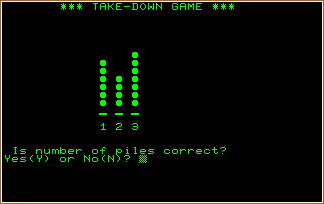 MZ-80A-Demo Take Down Game screen shot