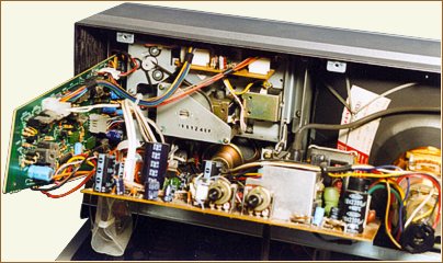 Tape recorder with PWB and Monitor with TV PWB