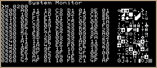 Example of the command M
