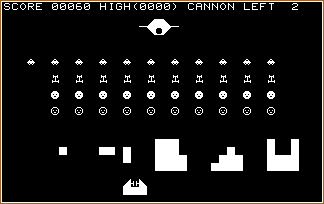 SPACE INVADER screen shot